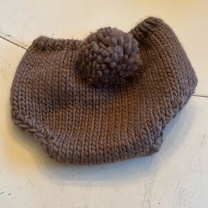 🌸Brown Knit Diaper Cover from target